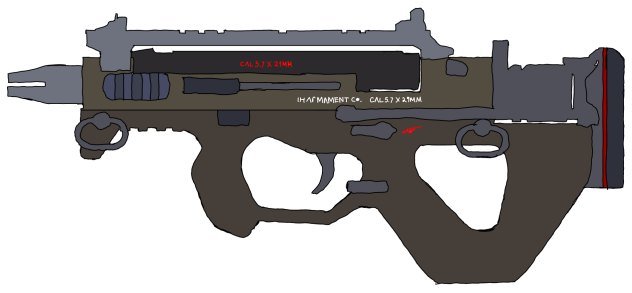 Black Ops 2 PDW-57