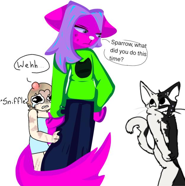 Collab with ClaireBear and Sparrow