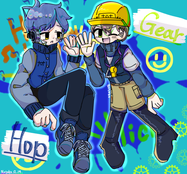 💙💚We are brothers！💚💙