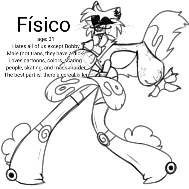 New oc, Físico