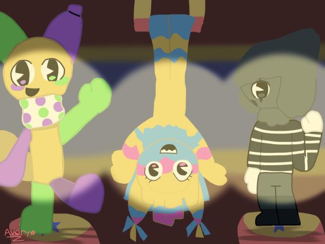 Looey and His Trio Circus(Dandy's World) - ibisPaint