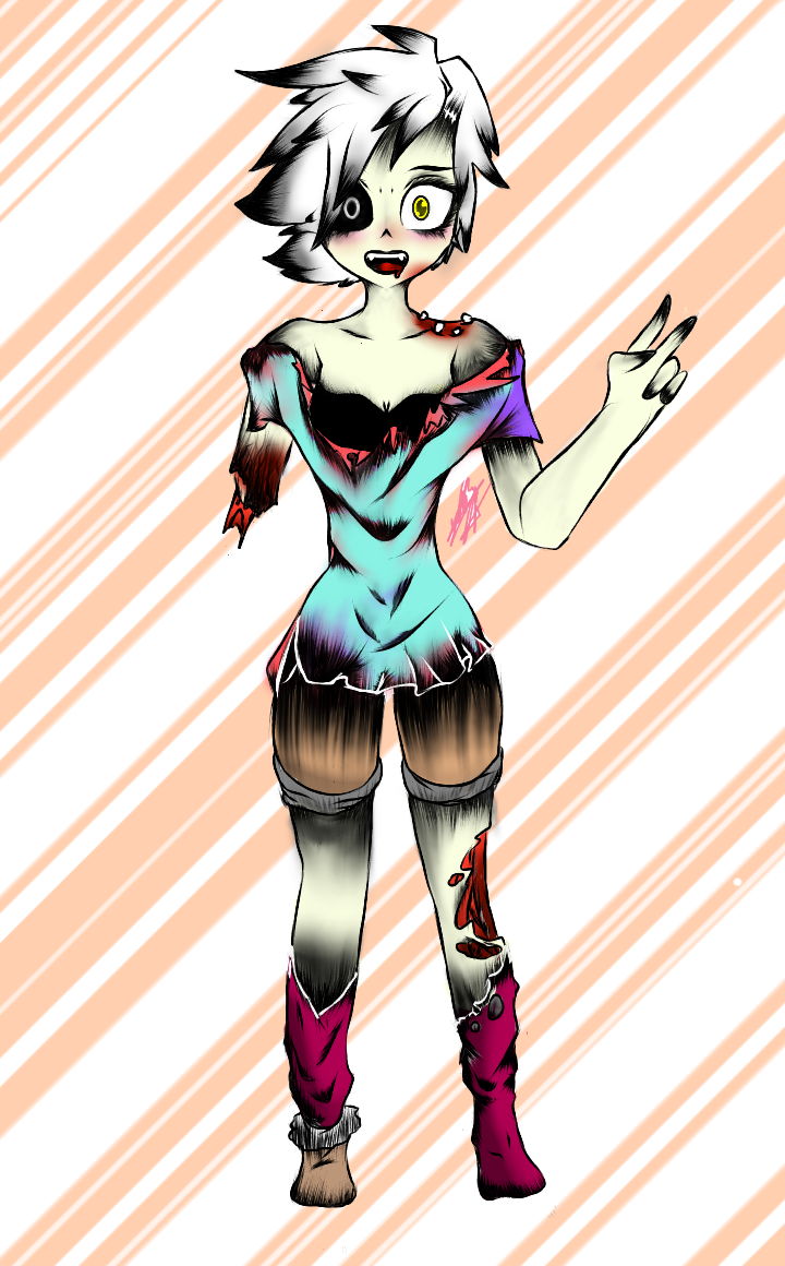 Una Zombie - ibisPaint
