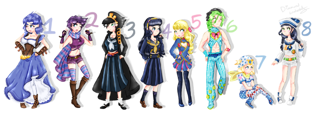 Jojo genderbends