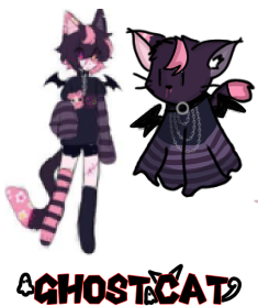 As a ghost cat - ibisPaint
