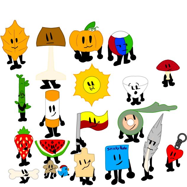 All my OSC OC (WIP)