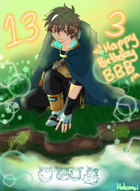 Boboiboy Birthday Art