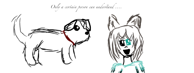 Colored Wolf Girl