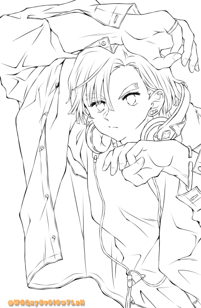 無題181 線画
