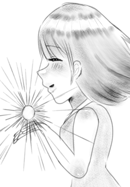 アナログっぽく描いてみた
