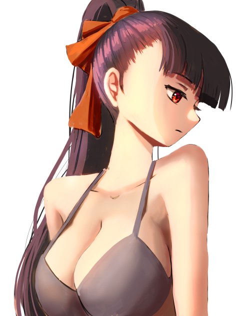 black bikini