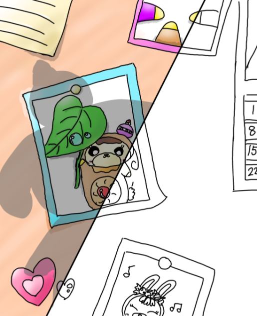 パルフェ達の写真　合作用