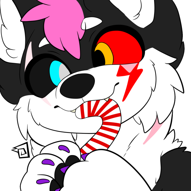 Candy cane lumi icon