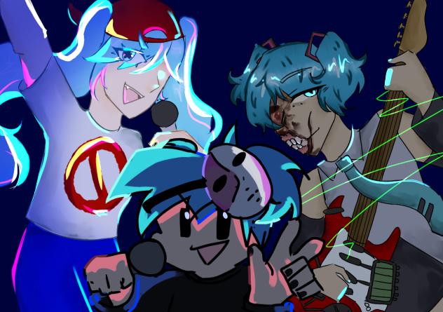 BLUE HAIR MUSIC SQUAD✨💙