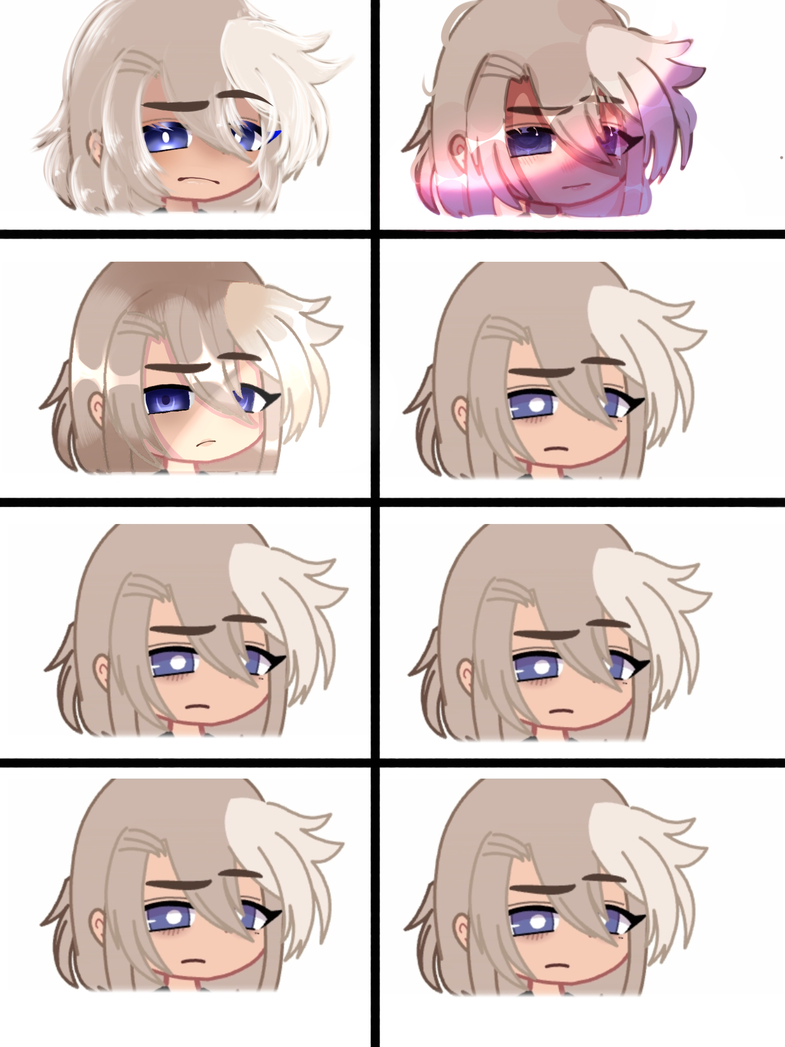 Gacha Edit Face Collab - ibisPaint