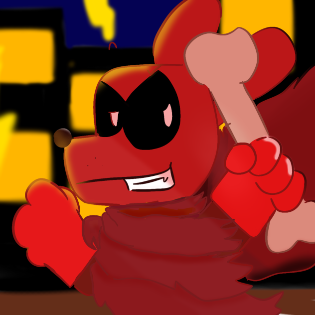 dog man fanart