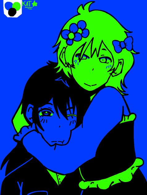 drawing with 3 colors - ibisPaint