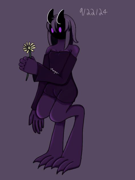 Purple demon - ibisPaint