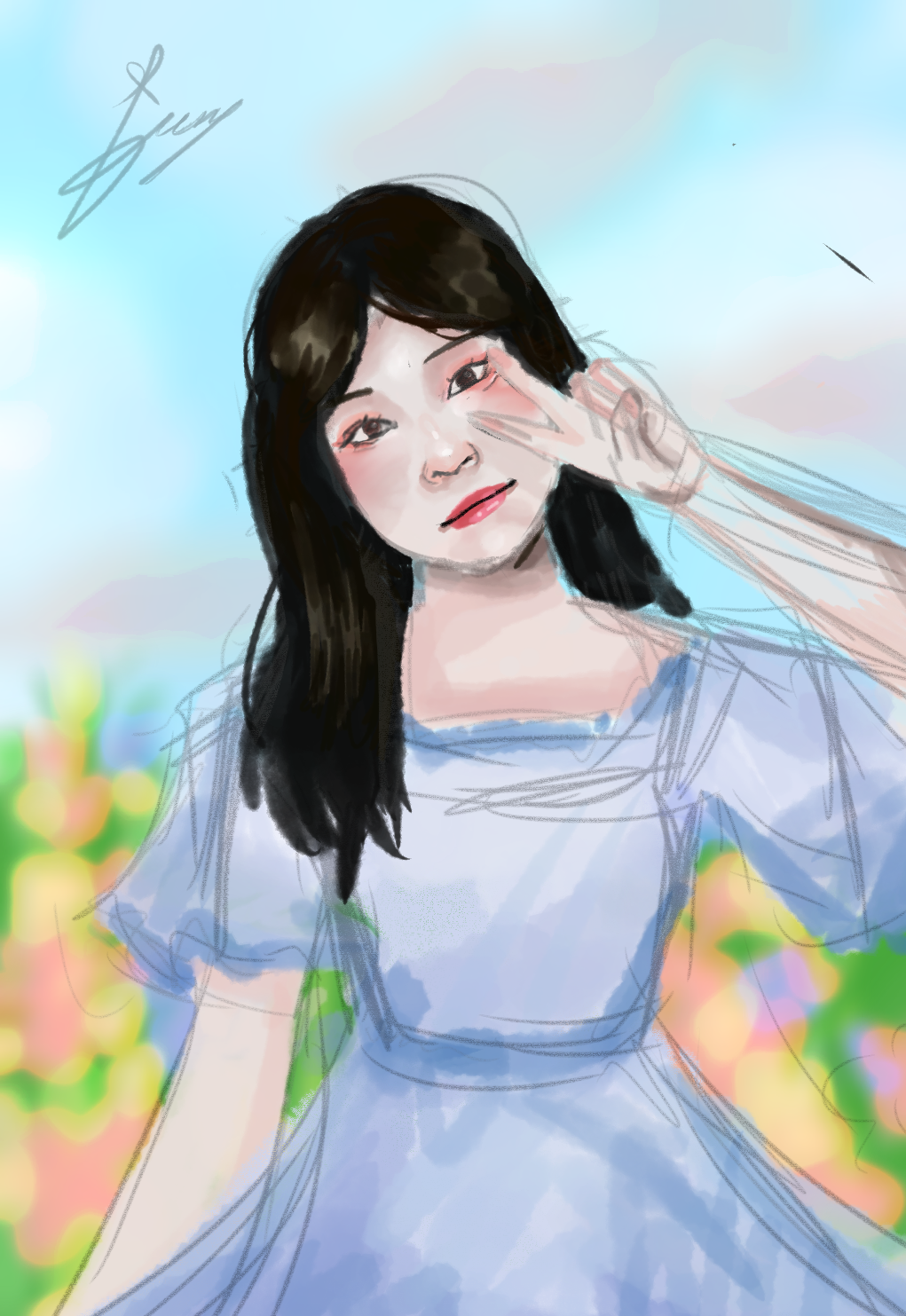 flower garden - ibisPaint