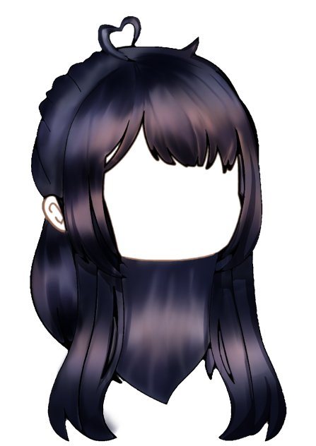 Gacha hair