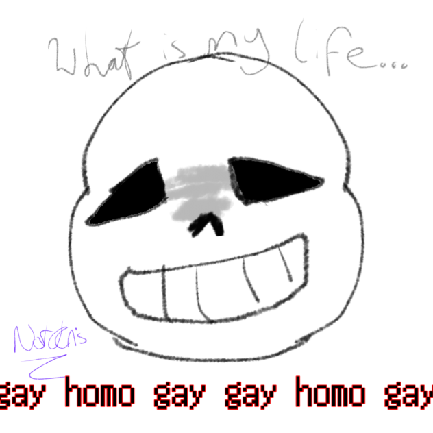sans f.cking dying