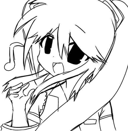 old moe attempt at miku