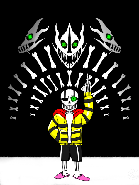 Battle of the joke of Sans