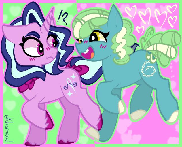 satin shimmer & doozy doe