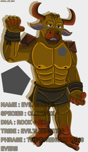 Evil Crush Rock + ox