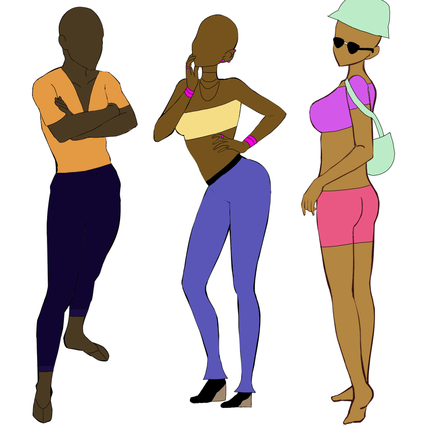 Summer Outfits - ibisPaint