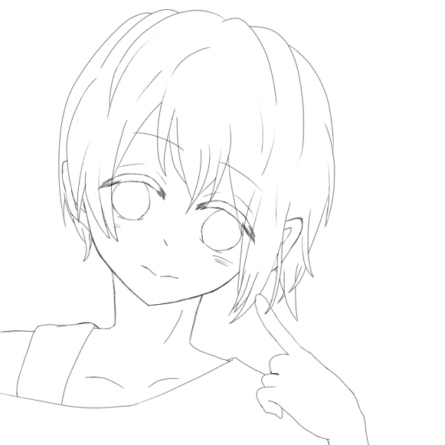はむ   【線画】