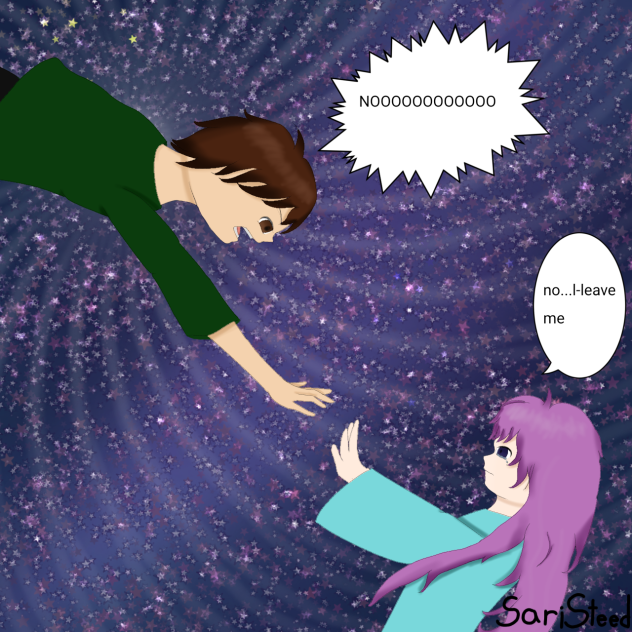 falling through the galaxy