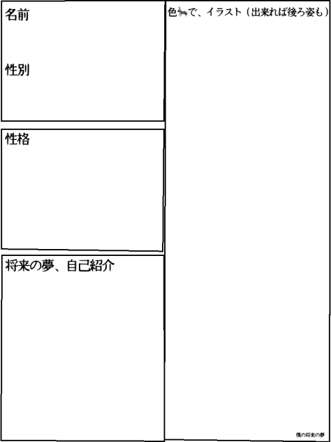 伽羅募集！！【僕の将来の夢】