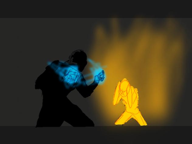 Stick Man Combat Z fight