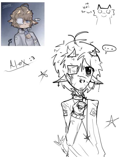redraw thingy I did with pooki‼️