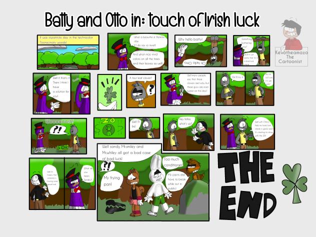 Batty and Otto in-touch of Irish luck