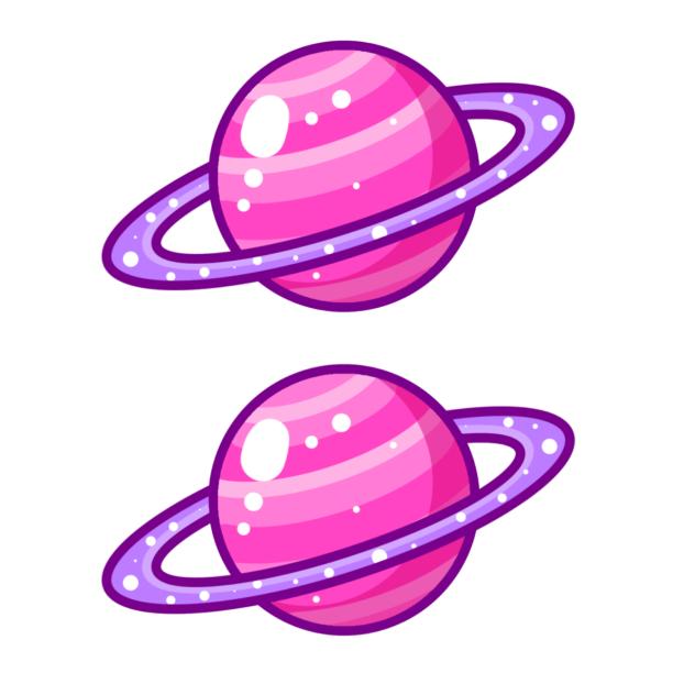 Planet sticker