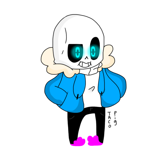 sans the skeleton speedpaint