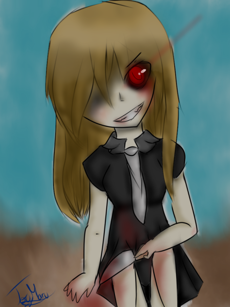Speed art- Hide and seek