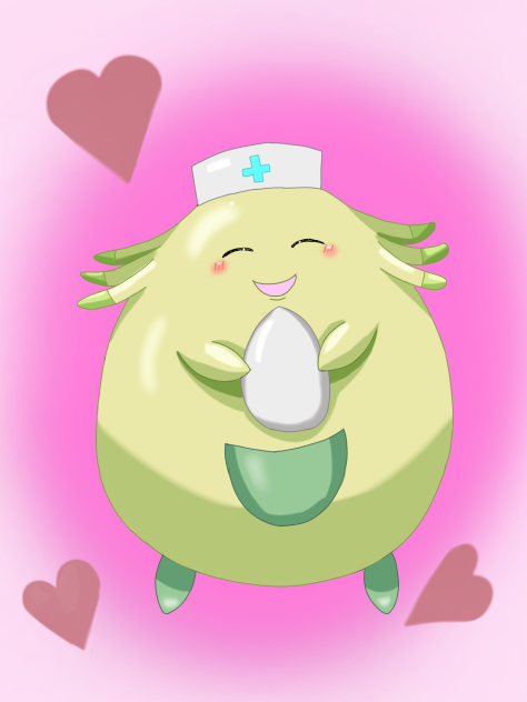 白衣の天使ラッキー