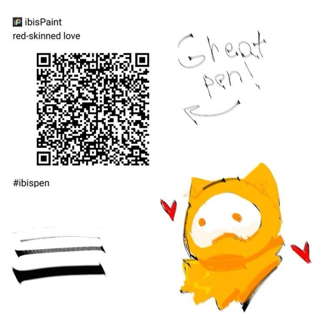 red skinned love pen