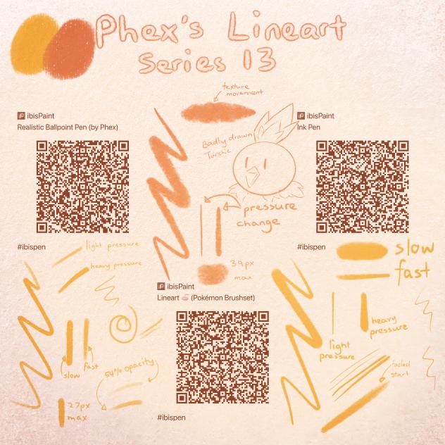 Phex’s Lineart Series 13