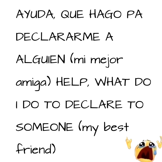 Aiuda 😫