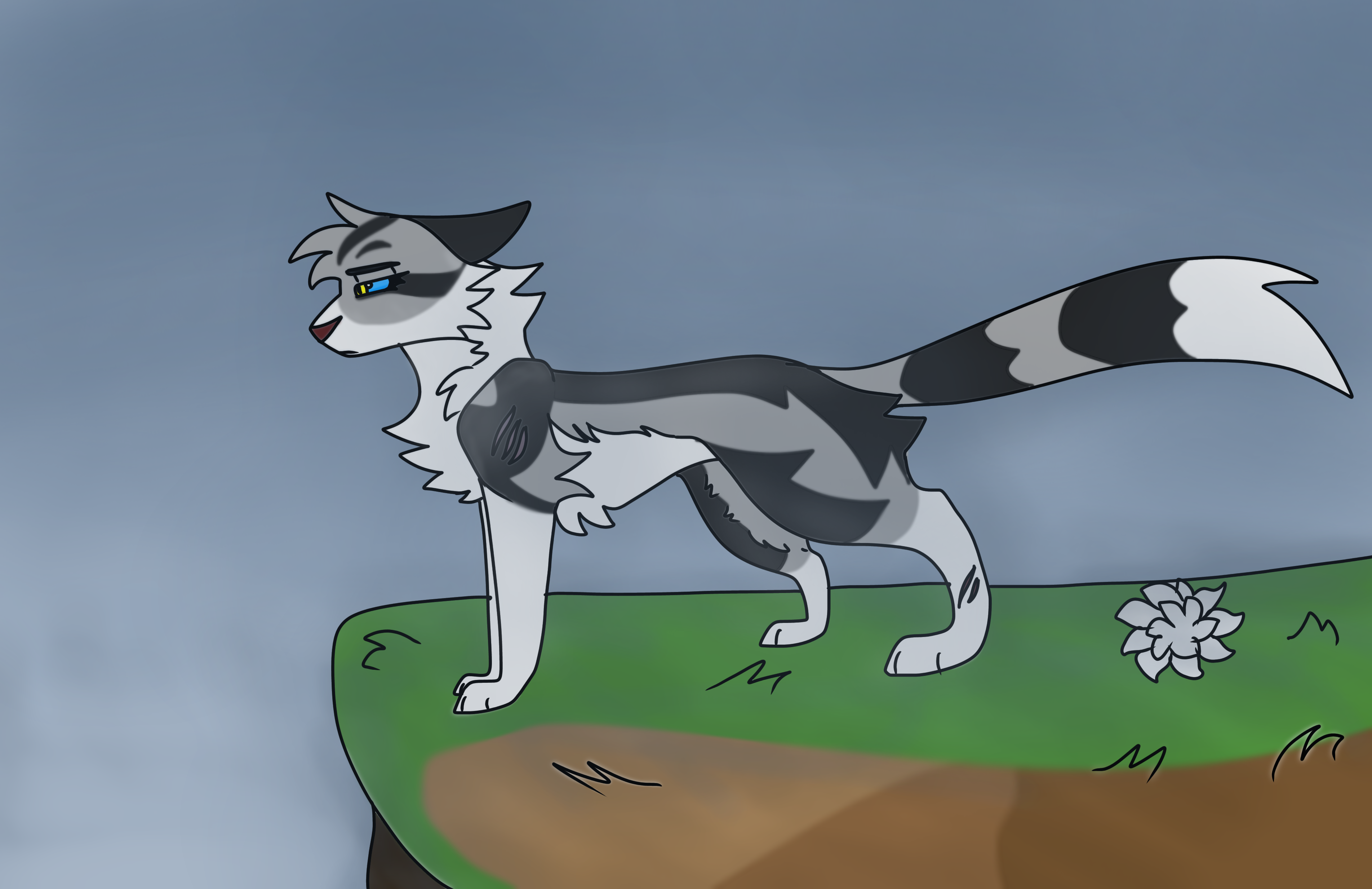 its a little stormy - ibisPaint