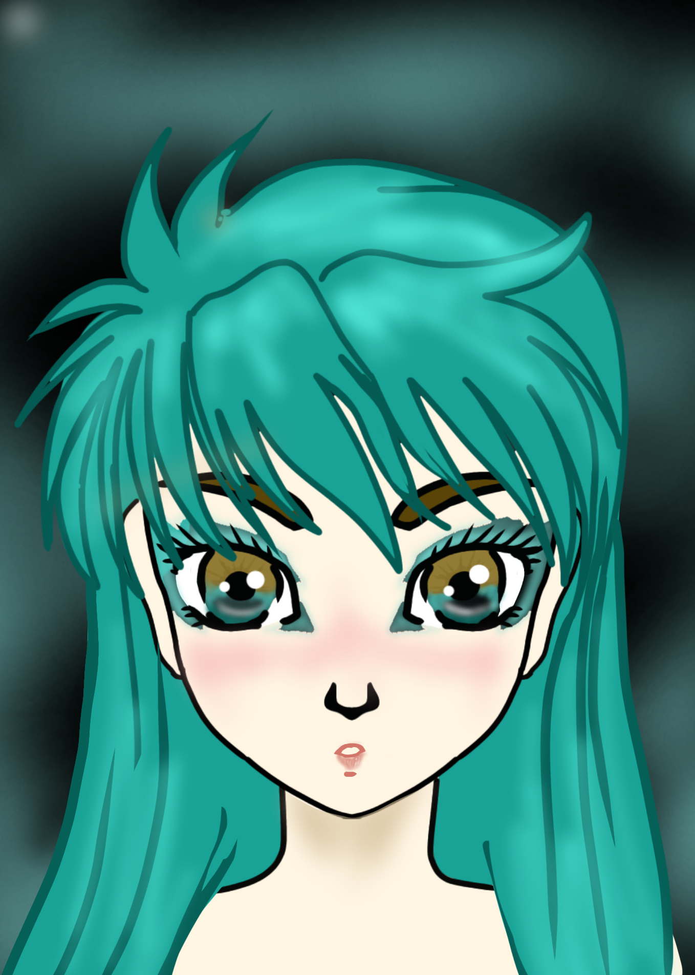In the dark - ibisPaint