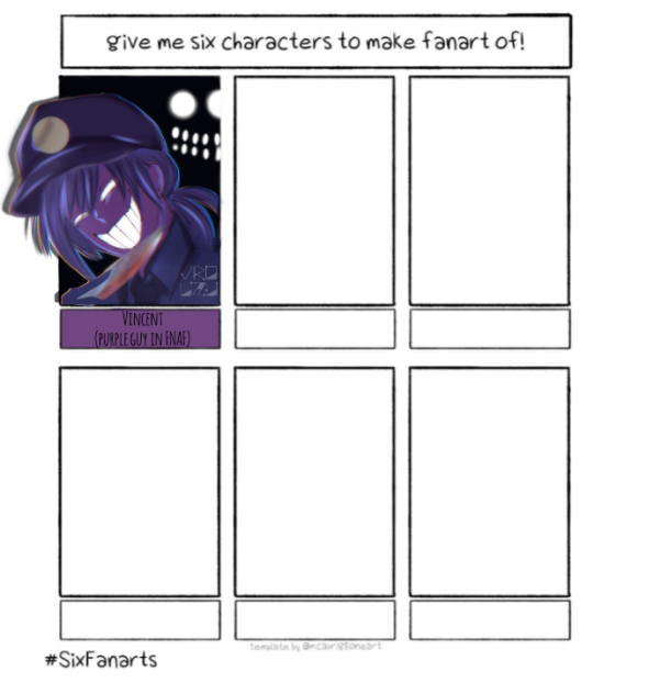 six fanart challenge 1