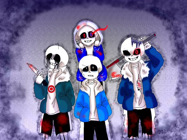 auサンズ描いてみた！