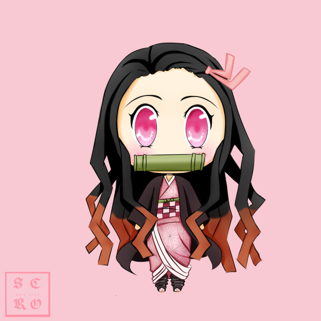 Nezuko chibi art