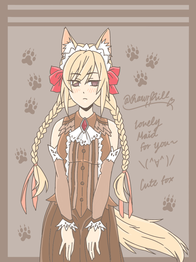 fox maid 🦊 - ibisPaint