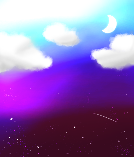 大好きな夜に落ちていくの背景