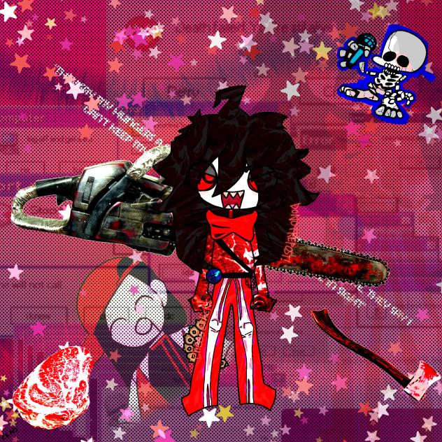 another drawing of my friends oc
